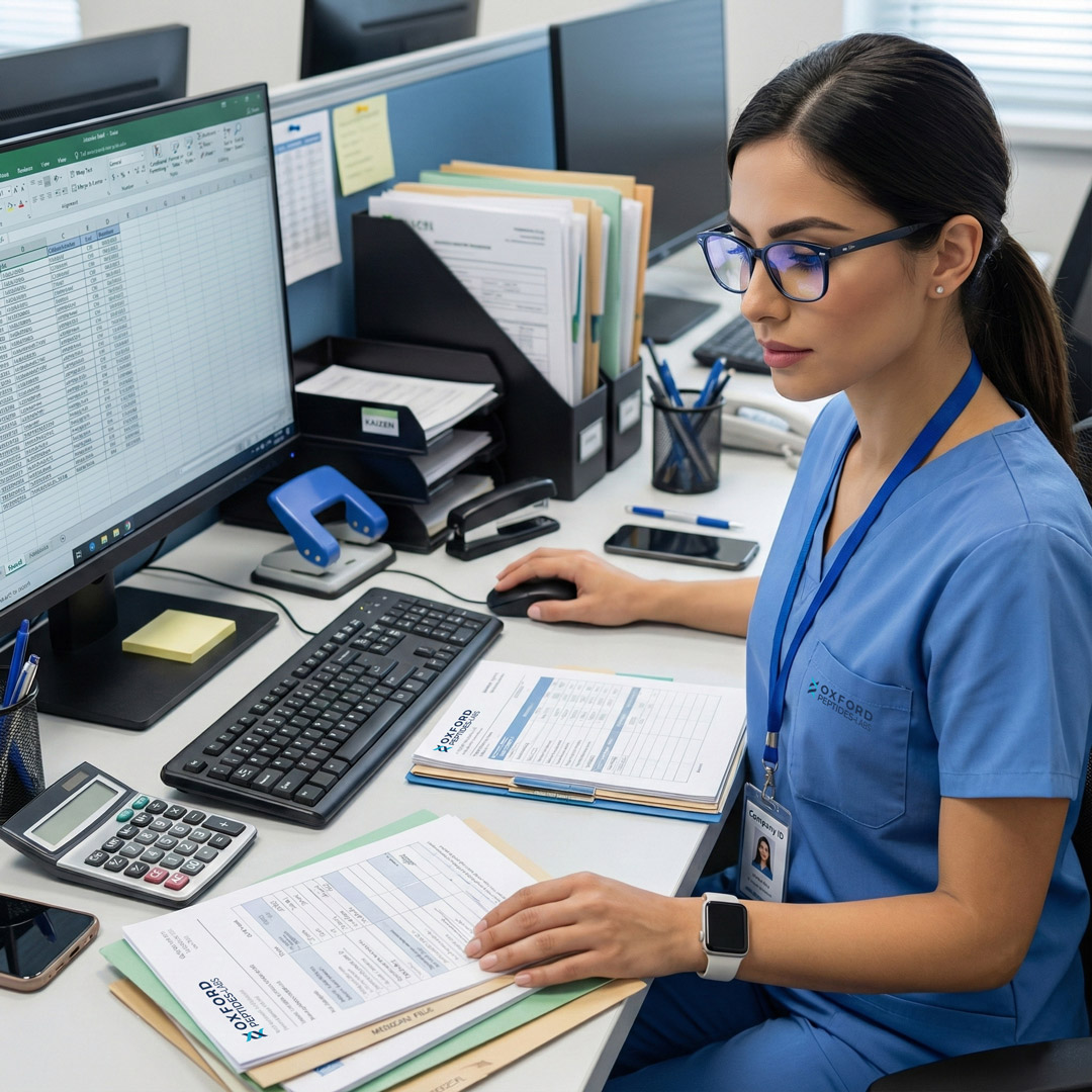 Order Entry Operator at Oxford Peptide Labs